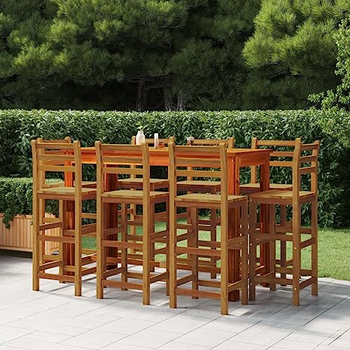 ZQQLVOO Barhocker 8 STK. Massivholz Akazie Balkonstühle Terrassenmöbel for Balcony Patio ZQQLVOO Barhocker 8 STK. Massivholz Akazie Balkonstühle Terrassenmöbel for Balcony Patio von ZQQLVOO