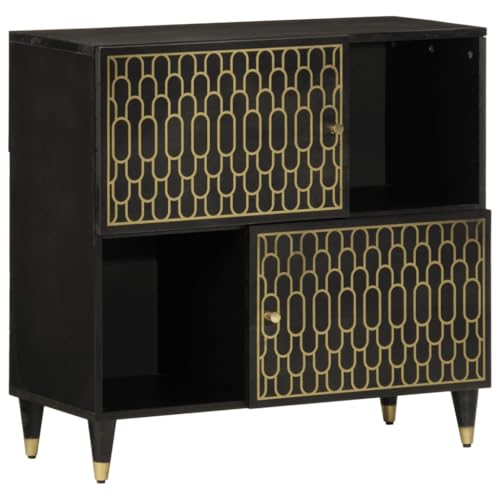 ZQQLVOO Beistellschrank kommoden gartenschrank for Wohnzimmer Schlafzimmer 80x33x75 cm Massivholz Mango von ZQQLVOO