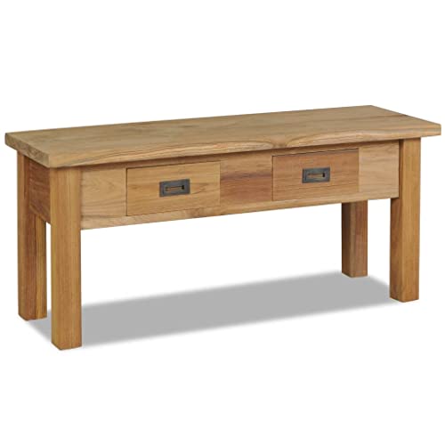 ZQQLVOO Bettbank Hocker mit Stauraum Flur Möbel Flurbank Teak Massiv 90 x 30 x 40 cm ZQQLVOO Bettbank Hocker mit Stauraum Flur Möbel Flurbank Teak Massiv 90 x 30 x 40 cm von ZQQLVOO