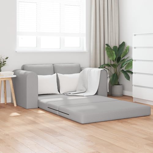 ZQQLVOO Boden Schlafsofa 2-in-1 Wolken Grau Moderner Sessel mit Bettfunktion für Wohnzimmer und Schlafzimmer, kompakt und bequem. 148x71x83 cm Stoff ZQQLVOO Boden Schlafsofa 2-in-1 Wolken Grau Moderner Sessel mit Bettfunktion für Wohnzimmer und Schlafzimmer, kompakt und bequem. 148x71x83 cm Stoff von ZQQLVOO