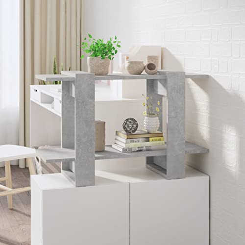 ZQQLVOO Bücherregal/Raumteiler Betongrau Büroregal Wohnzimmerregal für Wohnzimmer 80x30x51 cm ZQQLVOO Bücherregal/Raumteiler Betongrau Büroregal Wohnzimmerregal für Wohnzimmer 80x30x51 cm von ZQQLVOO