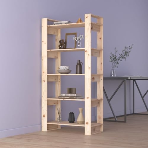 ZQQLVOO Bücherregal/Raumteiler Multifunktionales Bücherregal für Schlafzimmer 80x35x160 cm Massivholz ZQQLVOO Bücherregal/Raumteiler Multifunktionales Bücherregal für Schlafzimmer 80x35x160 cm Massivholz von ZQQLVOO