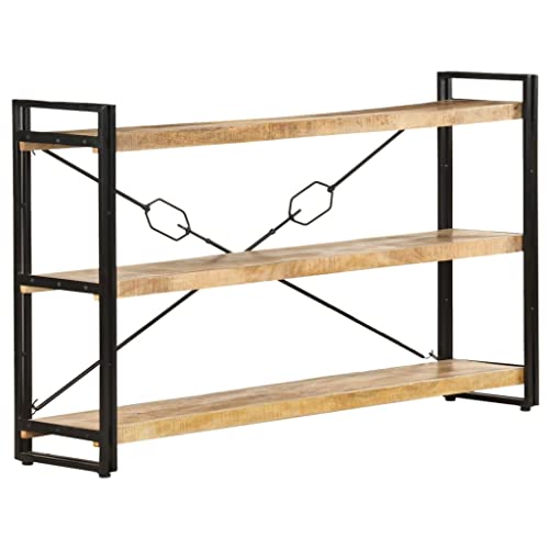 ZQQLVOO Bücherregal 3 Fächer Multifunktionales Bücherregal für Schlafzimmer 140x30x80 cm Mango Massivholz ZQQLVOO Bücherregal 3 Fächer Multifunktionales Bücherregal für Schlafzimmer 140x30x80 cm Mango Massivholz von ZQQLVOO