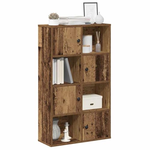 ZQQLVOO Bücherregal Altholz-Optik Multifunktionales Bücherregal für Schlafzimmer 60x24x101,5 cm Holzwerkstoff ZQQLVOO Bücherregal Altholz-Optik Multifunktionales Bücherregal für Schlafzimmer 60x24x101,5 cm Holzwerkstoff von ZQQLVOO