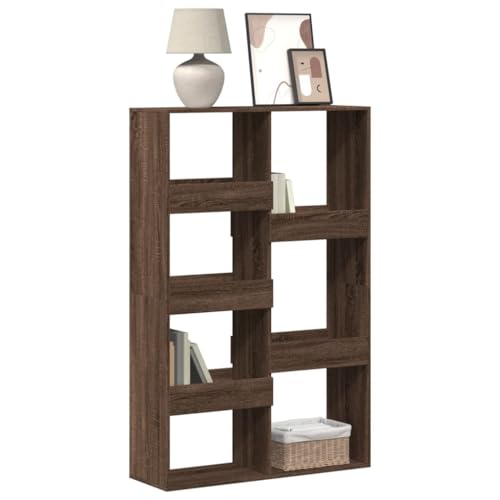 ZQQLVOO Bücherregal Eichen-Optik Multifunktionales Bücherregal für Wohnzimmer 100x33x155,5 cm Holzwerkstoff ZQQLVOO Bücherregal Eichen-Optik Multifunktionales Bücherregal für Wohnzimmer 100x33x155,5 cm Holzwerkstoff von ZQQLVOO