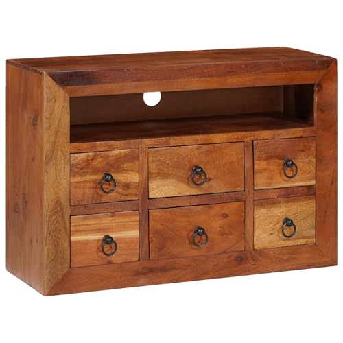 ZQQLVOO Buffets & Sideboards Braun kleiderschrank kommoden for Schlafzimmer Innenraum 80 x 30 x 55 cm Massivholz Akazie ZQQLVOO Buffets & Sideboards Braun kleiderschrank kommoden for Schlafzimmer Innenraum 80 x 30 x 55 cm Massivholz Akazie von ZQQLVOO