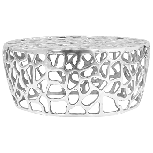ZQQLVOO Couchtisch Aluminiumguss Hochwertiger Couchtisch aus Aluminiumguss mit Stabiler Tischplatte und elegantem Design 70x30 cm Silbern ZQQLVOO Couchtisch Aluminiumguss Hochwertiger Couchtisch aus Aluminiumguss mit Stabiler Tischplatte und elegantem Design 70x30 cm Silbern von ZQQLVOO