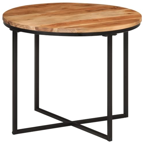 ZQQLVOO Couchtisch Wohnzimmer möbel couchtisch for Wohnzimmer Innenraum 55x55x45 cm Massivholz Akazie und Eisen ZQQLVOO Couchtisch Wohnzimmer möbel couchtisch for Wohnzimmer Innenraum 55x55x45 cm Massivholz Akazie und Eisen von ZQQLVOO