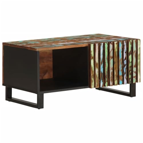ZQQLVOO Couchtisch wohnzimmertisch Wohnzimmer möbel for Innenraum Wohnzimmer 80x51x40 cm Massivholz Akazie von ZQQLVOO