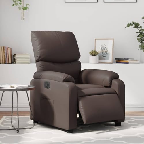 ZQQLVOO Elektrischer Relaxsessel Braun Kunstleder Chair fernsehsessel for Schlafzimmer Balkon ZQQLVOO Elektrischer Relaxsessel Braun Kunstleder Chair fernsehsessel for Schlafzimmer Balkon von ZQQLVOO