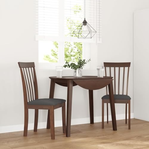 ZQQLVOO Esszimmerstühle mit Kissen 2 STK. Braun Massivholz Gummibaum Multifunktionaler Esszimmerstuhl Wohnzimmerstühle für Wohnzimmer ZQQLVOO Esszimmerstühle mit Kissen 2 STK. Braun Massivholz Gummibaum Multifunktionaler Esszimmerstuhl Wohnzimmerstühle für Wohnzimmer von ZQQLVOO