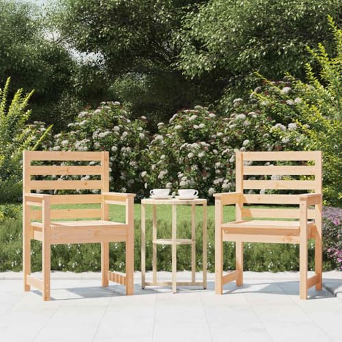 ZQQLVOO Gartenstühle 2 STK. 60x48x91 cm Massivholz Kiefer Balkonmöbel Balkonstühle for Balcony Patio ZQQLVOO Gartenstühle 2 STK. 60x48x91 cm Massivholz Kiefer Balkonmöbel Balkonstühle for Balcony Patio von ZQQLVOO
