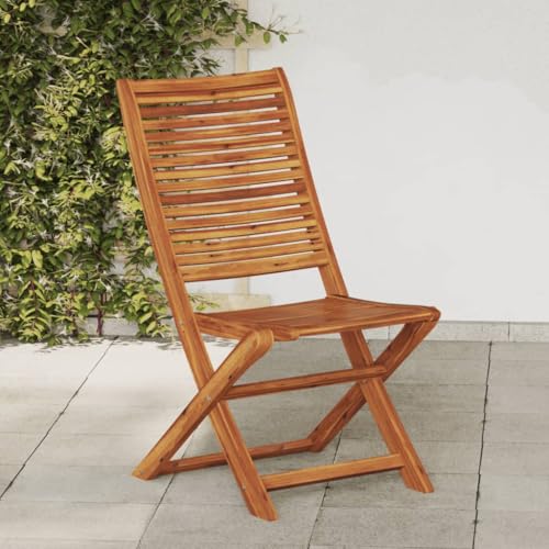 ZQQLVOO Gartenstühle 2 STK. Klappbar Massivholz Akazie Terrassenmöbel Gartenbestuhlung for Outdoor Balcony ZQQLVOO Gartenstühle 2 STK. Klappbar Massivholz Akazie Terrassenmöbel Gartenbestuhlung for Outdoor Balcony von ZQQLVOO