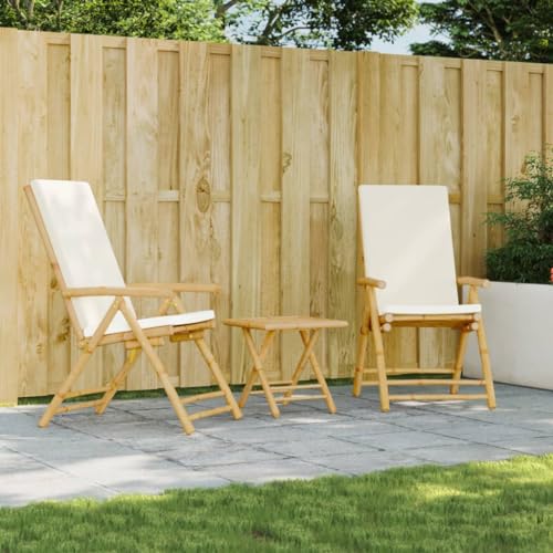 ZQQLVOO Gartenstühle Klappbar Verstellbar 2 STK. mit Kissen Bambus Sitzmöbel für den Garten Sitzgelegenheiten für den Garten for Lawn Patio ZQQLVOO Gartenstühle Klappbar Verstellbar 2 STK. mit Kissen Bambus Sitzmöbel für den Garten Sitzgelegenheiten für den Garten for Lawn Patio von ZQQLVOO
