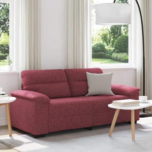 ZQQLVOO Gemütliches 2-Sitzer Sofa mit Polsterung und Armlehnen aus strapazierfähigem Polyester für Wohnzimmer, Büro oder Gästezimmer ZQQLVOO Gemütliches 2-Sitzer Sofa mit Polsterung und Armlehnen aus strapazierfähigem Polyester für Wohnzimmer, Büro oder Gästezimmer von ZQQLVOO