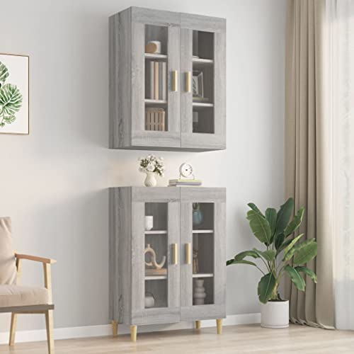 ZQQLVOO Hängeschrank Grau Sonoma flurschrank kleiderschrank for Wohnzimmer Innenraum 69,5x34x90 cm ZQQLVOO Hängeschrank Grau Sonoma flurschrank kleiderschrank for Wohnzimmer Innenraum 69,5x34x90 cm von ZQQLVOO
