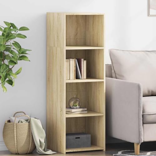 ZQQLVOO Highboard Sonoma-Eiche kleiderschrank gartenschrank for Wohnzimmer Schlafzimmer 40x41x124 cm Holzwerkstoff von ZQQLVOO