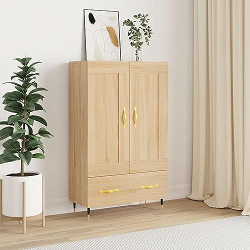 ZQQLVOO Highboard Sonoma-Eiche sideboards kleiderschrank for Wohnzimmer Innenraum 69,5x31x115 cm Holzwerkstoff ZQQLVOO Highboard Sonoma-Eiche sideboards kleiderschrank for Wohnzimmer Innenraum 69,5x31x115 cm Holzwerkstoff von ZQQLVOO