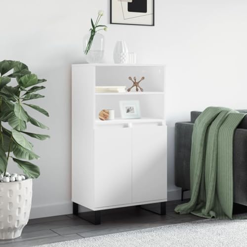 ZQQLVOO Highboard Weiß gartenschrank Schrank for Schlafzimmer Innenraum 60x36x110 cm Holzwerkstoff ZQQLVOO Highboard Weiß gartenschrank Schrank for Schlafzimmer Innenraum 60x36x110 cm Holzwerkstoff von ZQQLVOO