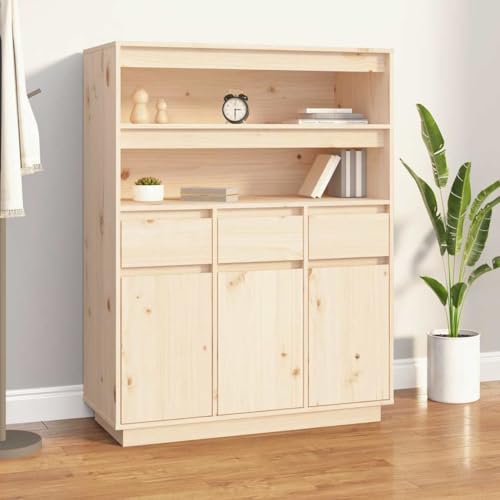 ZQQLVOO Highboard flurschrank sideboards for Schlafzimmer Innenraum 89x40x116,5 cm Massivholz Kiefer ZQQLVOO Highboard flurschrank sideboards for Schlafzimmer Innenraum 89x40x116,5 cm Massivholz Kiefer von ZQQLVOO