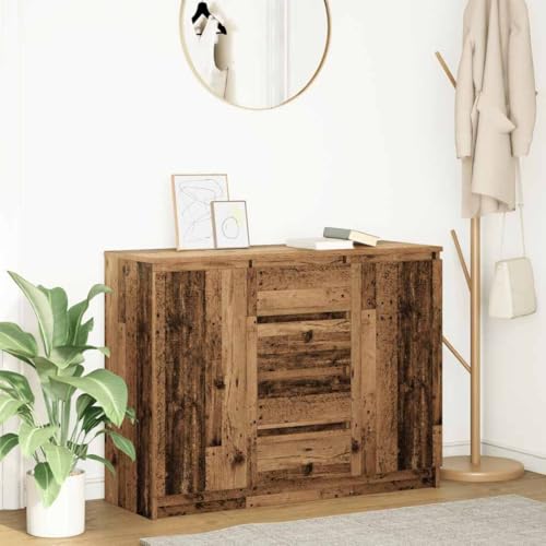 ZQQLVOO Holzwerkstoff Sideboard mit Türen, Schubladen und Einlegeböden – Stauraum Möbel für Wohnzimmer, Esszimmer oder Home-Office, Stabile Oberplatte, Feuchtigkeitsbeständig ZQQLVOO Holzwerkstoff Sideboard mit Türen, Schubladen und Einlegeböden – Stauraum Möbel für Wohnzimmer, Esszimmer oder Home-Office, Stabile Oberplatte, Feuchtigkeitsbeständig von ZQQLVOO