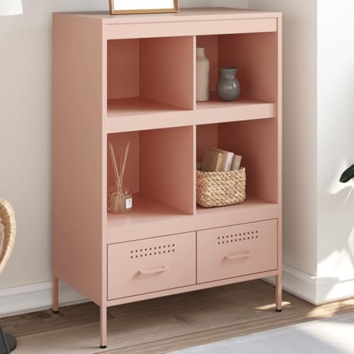 ZQQLVOO Industriestil Sideboard aus kaltgewalztem Stahl mit verstellbaren Füßen und großzügigem Stauraum für Wohnzimmer oder Schlafzimmer ZQQLVOO Industriestil Sideboard aus kaltgewalztem Stahl mit verstellbaren Füßen und großzügigem Stauraum für Wohnzimmer oder Schlafzimmer von ZQQLVOO