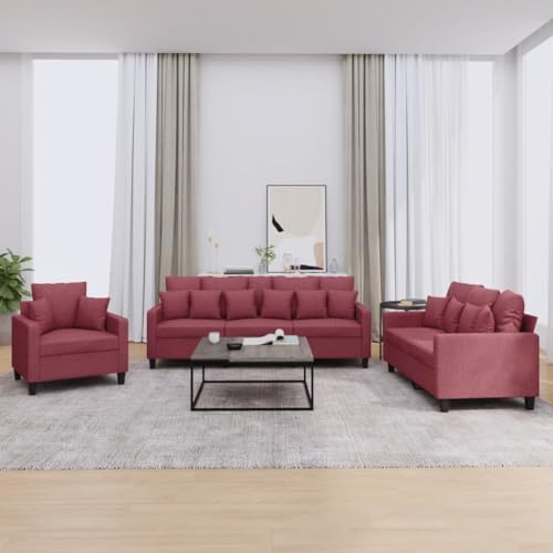 ZQQLVOO Langlebige Sofagarnitur mit strapazierfähigem Stoff und robustem Gestell, bequem gepolsterte Sitzflächen, ideal für Wohnzimmer, Essbereich oder gemütliche Entspannung. ZQQLVOO Langlebige Sofagarnitur mit strapazierfähigem Stoff und robustem Gestell, bequem gepolsterte Sitzflächen, ideal für Wohnzimmer, Essbereich oder gemütliche Entspannung. von ZQQLVOO