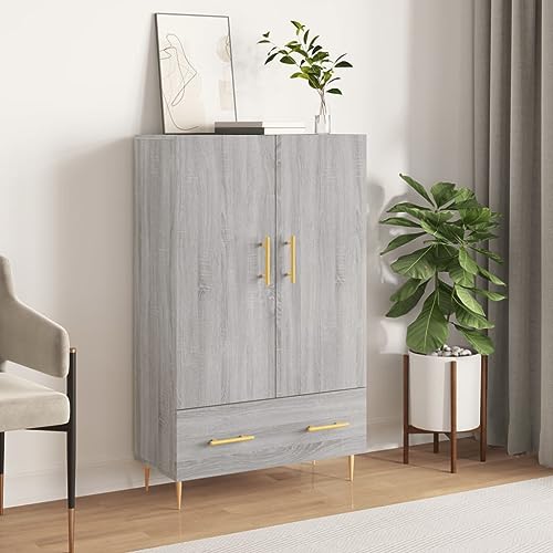 ZQQLVOO Modernes Sideboard mit Metallbeinen und Holzwerkstoff - Stilvolles Highboard mit viel Stauraum für Wohnzimmer und Flur, Feuchtigkeitsbeständig & Stabile Oberplatte ZQQLVOO Modernes Sideboard mit Metallbeinen und Holzwerkstoff - Stilvolles Highboard mit viel Stauraum für Wohnzimmer und Flur, Feuchtigkeitsbeständig & Stabile Oberplatte von ZQQLVOO
