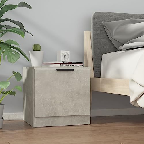 ZQQLVOO Nachttisch Betongrau Bedside Table badschrank schmal for Schlafzimmer Wohnzimmer 40x39x40 cm ZQQLVOO Nachttisch Betongrau Bedside Table badschrank schmal for Schlafzimmer Wohnzimmer 40x39x40 cm von ZQQLVOO