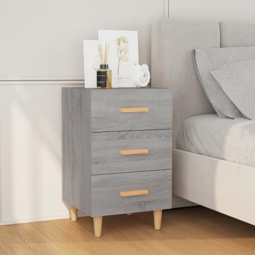 ZQQLVOO Nachttisch Grau Sonoma badschrank schmal Bedside Table for Schlafzimmer Wohnzimmer 40x40x66 cm Holzwerkstoff ZQQLVOO Nachttisch Grau Sonoma badschrank schmal Bedside Table for Schlafzimmer Wohnzimmer 40x40x66 cm Holzwerkstoff von ZQQLVOO