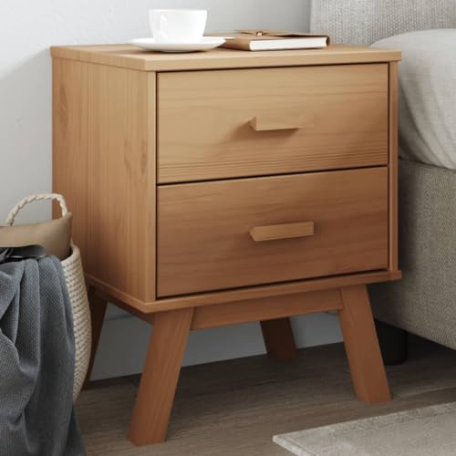 ZQQLVOO Nachttisch Olden Braun Massivholz Kiefer nachtschrank beistelltisch for Wohnzimmer Schlafzimmer ZQQLVOO Nachttisch Olden Braun Massivholz Kiefer nachtschrank beistelltisch for Wohnzimmer Schlafzimmer von ZQQLVOO