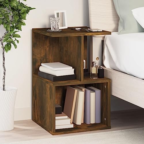 ZQQLVOO Nachttisch Räuchereiche Bedside Table badschrank schmal for Schlafzimmer Wohnzimmer 35x35x55 cm Holzwerkstoff ZQQLVOO Nachttisch Räuchereiche Bedside Table badschrank schmal for Schlafzimmer Wohnzimmer 35x35x55 cm Holzwerkstoff von ZQQLVOO