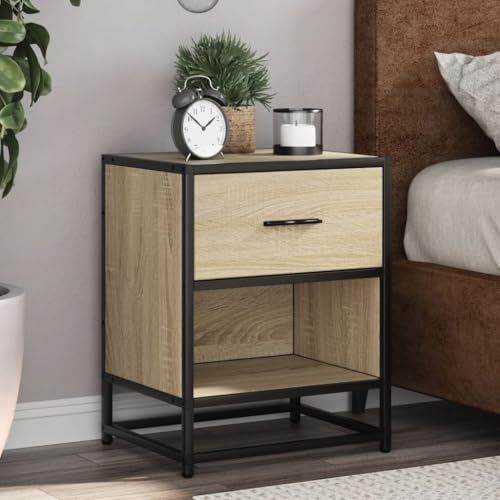 ZQQLVOO Nachttisch Sonoma-Eiche badschrank schmal kommode mit schubladen for Schlafzimmer Zimmer 40x31x50 cm Holzwerkstoff ZQQLVOO Nachttisch Sonoma-Eiche badschrank schmal kommode mit schubladen for Schlafzimmer Zimmer 40x31x50 cm Holzwerkstoff von ZQQLVOO