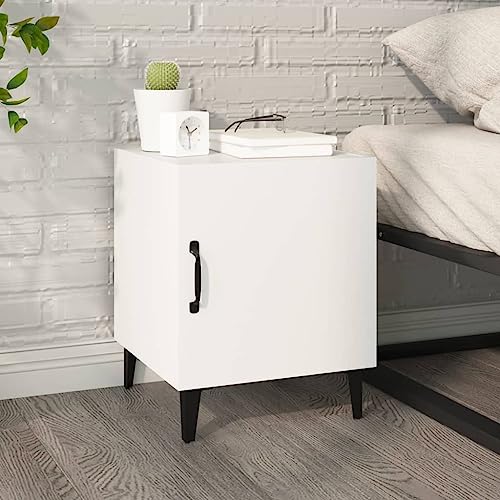 ZQQLVOO Nachttisch Weiß Holzwerkstoff badschrank schmal Bedside Table for Wohnzimmer Schlafzimmer ZQQLVOO Nachttisch Weiß Holzwerkstoff badschrank schmal Bedside Table for Wohnzimmer Schlafzimmer von ZQQLVOO