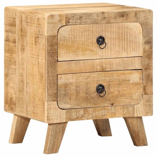 ZQQLVOO Nachttisch kommode mit schubladen nachtschrank for Wohnzimmer Zimmer 40x32x46 cm Raues Massivholz Mango ZQQLVOO Nachttisch kommode mit schubladen nachtschrank for Wohnzimmer Zimmer 40x32x46 cm Raues Massivholz Mango von ZQQLVOO