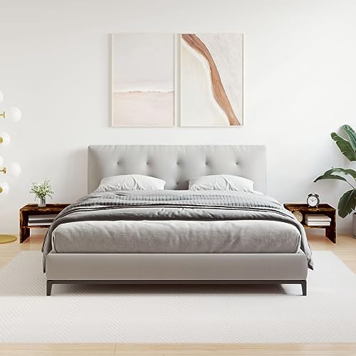 ZQQLVOO Nachttische 2 STK. Räuchereiche badschrank schmal nachtschrank for Wohnzimmer Zimmer 40x30x30 cm Holzwerkstoff ZQQLVOO Nachttische 2 STK. Räuchereiche badschrank schmal nachtschrank for Wohnzimmer Zimmer 40x30x30 cm Holzwerkstoff von ZQQLVOO