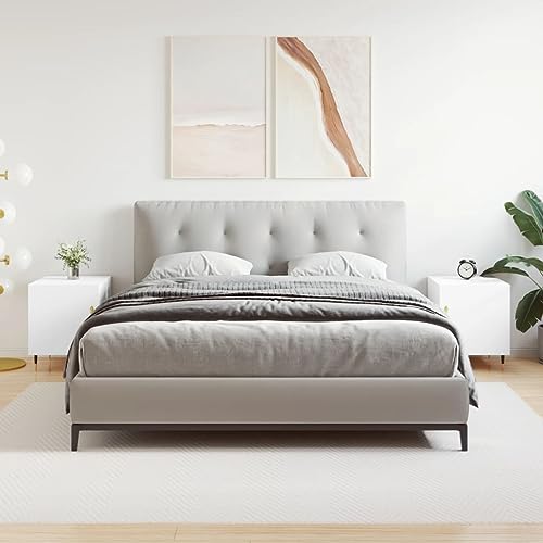 ZQQLVOO Nachttische 2 STK. Weiß Nachtkommoden Nachttische für das Schlafzimmer für Büros 40x40x50 cm Holzwerkstoff ZQQLVOO Nachttische 2 STK. Weiß Nachtkommoden Nachttische für das Schlafzimmer für Büros 40x40x50 cm Holzwerkstoff von ZQQLVOO