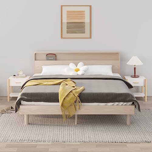 ZQQLVOO Nachttische 2 STK. Weiß Nachtkommoden Nachttische für das Schlafzimmer für Schlafzimmer 42x38x45 cm Holzwerkstoff ZQQLVOO Nachttische 2 STK. Weiß Nachtkommoden Nachttische für das Schlafzimmer für Schlafzimmer 42x38x45 cm Holzwerkstoff von ZQQLVOO