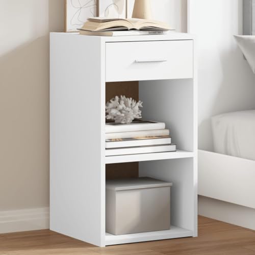 ZQQLVOO Nachttische 2 STK. Weiß Nachtkommoden Nachttischkommoden für Schlafzimmer 35x34x65 cm Holzwerkstoff ZQQLVOO Nachttische 2 STK. Weiß Nachtkommoden Nachttischkommoden für Schlafzimmer 35x34x65 cm Holzwerkstoff von ZQQLVOO
