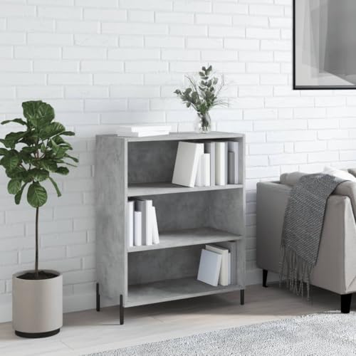 ZQQLVOO Regalschrank Betongrau kommoden kleiderschrank for Schlafzimmer Innenraum 69,5x32,5x90 cm Holzwerkstoff ZQQLVOO Regalschrank Betongrau kommoden kleiderschrank for Schlafzimmer Innenraum 69,5x32,5x90 cm Holzwerkstoff von ZQQLVOO