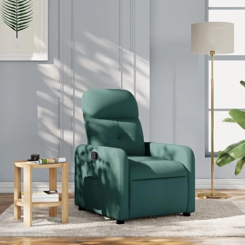 ZQQLVOO Relaxsessel Dunkelgrün Stoff Lounge Sessel Chair for Innenraum Schlafzimmer von ZQQLVOO