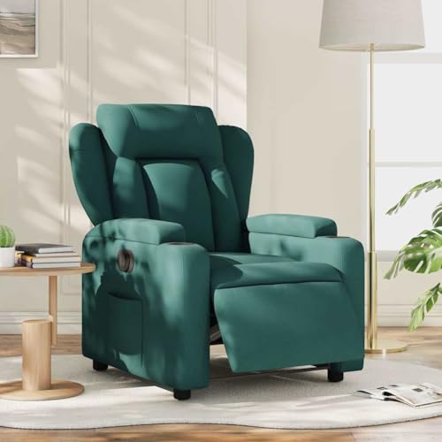 ZQQLVOO Relaxsessel Elektrisch Dunkelgrün Stoff Chair cocktailsessel for Wohnzimmer Büro ZQQLVOO Relaxsessel Elektrisch Dunkelgrün Stoff Chair cocktailsessel for Wohnzimmer Büro von ZQQLVOO