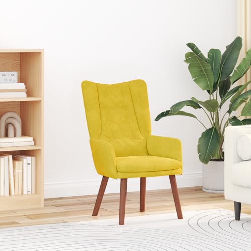ZQQLVOO Relaxsessel Gelb Samt fernsehsessel Lounge Sessel for Balkon Büro ZQQLVOO Relaxsessel Gelb Samt fernsehsessel Lounge Sessel for Balkon Büro von ZQQLVOO
