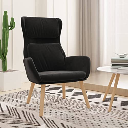 ZQQLVOO Relaxsessel Schwarz Samt Lounge Sessel fernsehsessel for Balkon Innenraum ZQQLVOO Relaxsessel Schwarz Samt Lounge Sessel fernsehsessel for Balkon Innenraum von ZQQLVOO