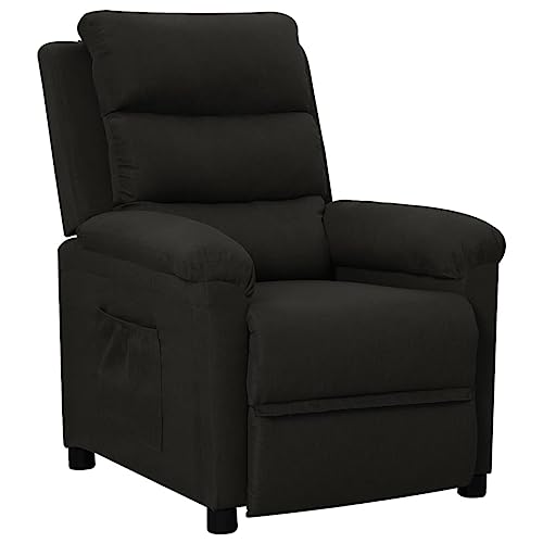 ZQQLVOO Relaxsessel Schwarz Stoff Chair Lounge Sessel for Wohnzimmer Innenraum von ZQQLVOO