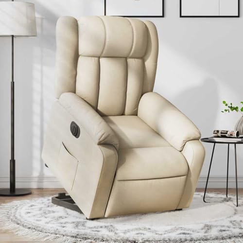 ZQQLVOO Relaxsessel mit Aufstehhilfe Elektrisch Creme Stoff Chair cocktailsessel for Schlafzimmer Büro ZQQLVOO Relaxsessel mit Aufstehhilfe Elektrisch Creme Stoff Chair cocktailsessel for Schlafzimmer Büro von ZQQLVOO