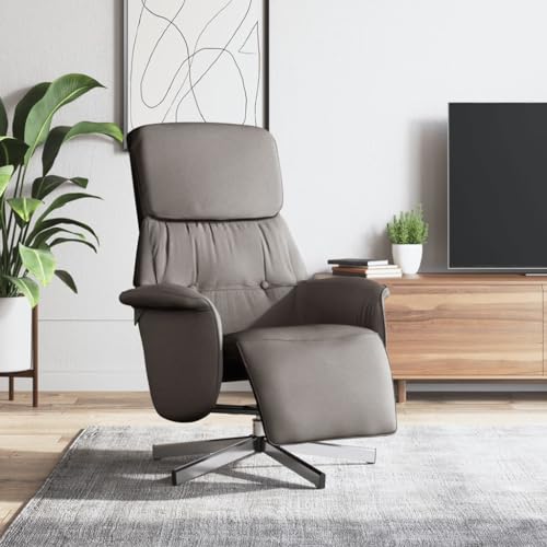 ZQQLVOO Relaxsessel mit Fußteil Taupe Stoff Stuhl schminktisch Chair for Schlafzimmer Wohnzimmer ZQQLVOO Relaxsessel mit Fußteil Taupe Stoff Stuhl schminktisch Chair for Schlafzimmer Wohnzimmer von ZQQLVOO