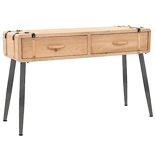ZQQLVOO Retro-Konsolentisch aus massivem Tannenholz mit Schubladen und Koffer-Design, rustikaler Beistelltisch mit Stabiler Tischplatte für Wohnzimmer-Deko und Stauraum ZQQLVOO Retro-Konsolentisch aus massivem Tannenholz mit Schubladen und Koffer-Design, rustikaler Beistelltisch mit Stabiler Tischplatte für Wohnzimmer-Deko und Stauraum von ZQQLVOO