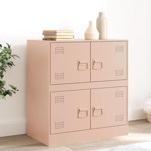 ZQQLVOO Robustes Sideboard aus kaltgewalztem Stahl mit 4 Griffen und großzügigem Stauraum für Wohnzimmer und Büro ZQQLVOO Robustes Sideboard aus kaltgewalztem Stahl mit 4 Griffen und großzügigem Stauraum für Wohnzimmer und Büro von ZQQLVOO