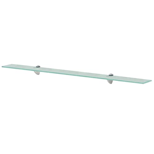 ZQQLVOO Schweberegal Glas Dekoregal Schwebendes Wandregal für Küche Büro 100x10 cm 8 mm ZQQLVOO Schweberegal Glas Dekoregal Schwebendes Wandregal für Küche Büro 100x10 cm 8 mm von ZQQLVOO